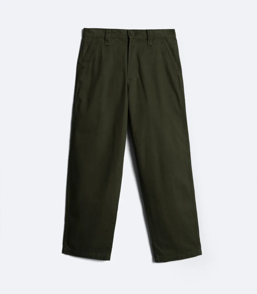 Wide Chino Pants Army