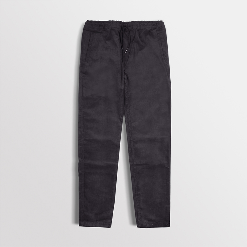 Long Cordu Pants Lead Grey