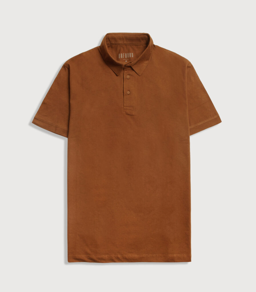 Hygge Polo Shirt Rust