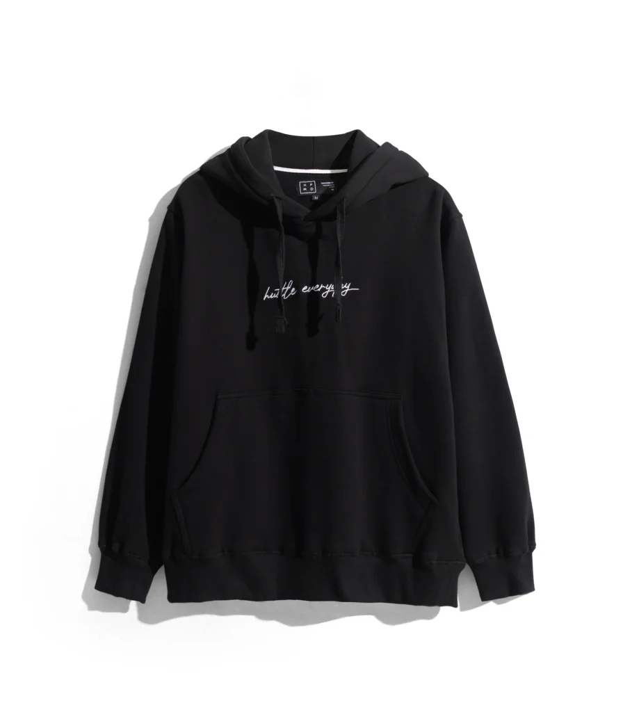 Hustle Hoodie Black