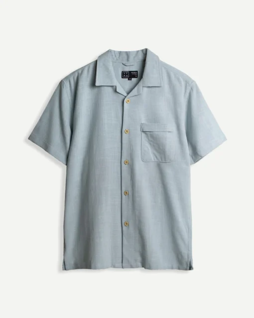Alley Bowling Shirt Ice Blue