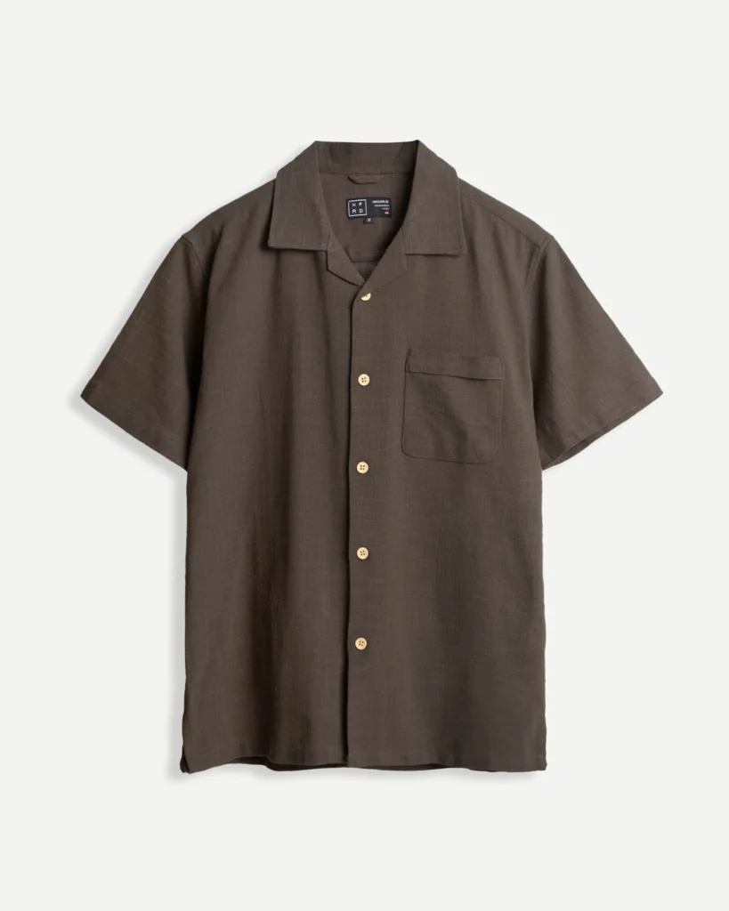 Alley Bowling Shirt Mocha