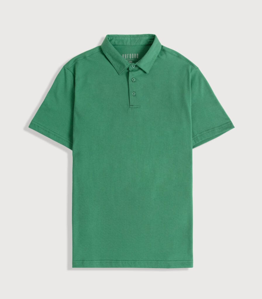 Hygge Polo Shirt Forest Green