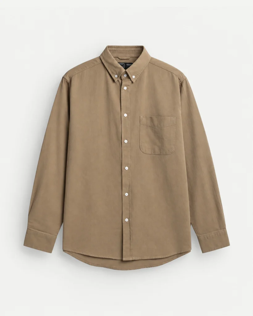 Nord Regular Shirt Khaki