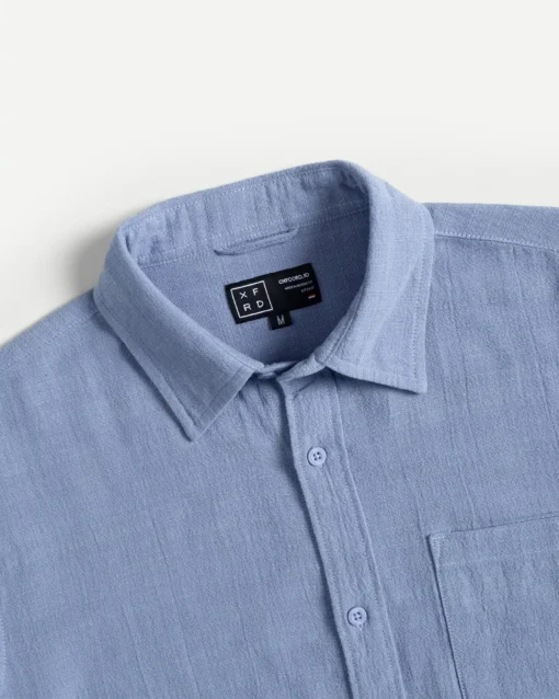 Rextured Shirt Sky Blue