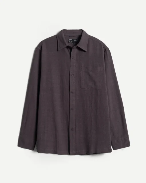 Rextured Shirt Dark Mocha