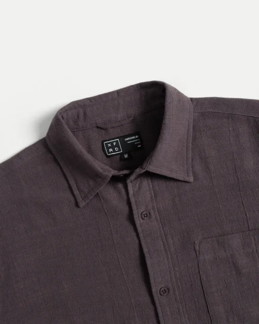 Rextured Shirt Dark Mocha