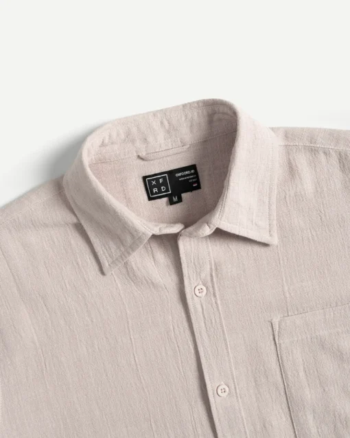 Rextured Shirt Soft Cream