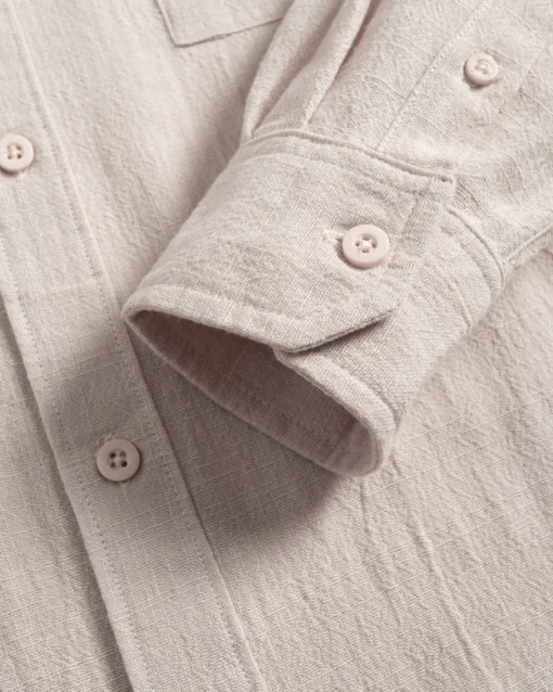Rextured Shirt Soft Cream