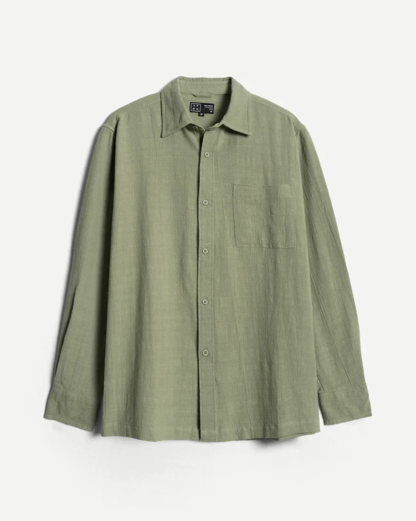 Rextured Shirt Willow Green