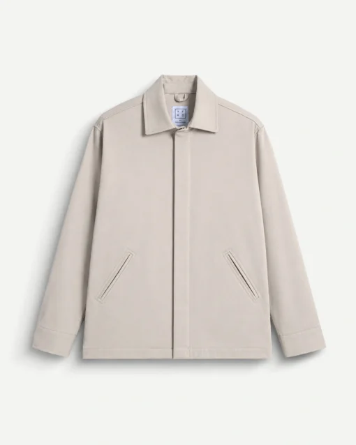 Slate Zip Jacket Beige