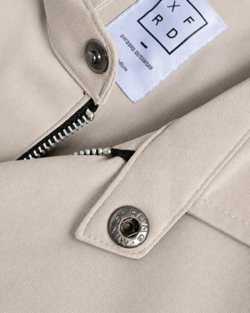 Slate Zip Jacket Beige