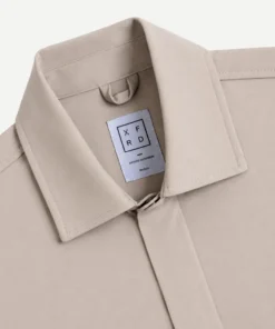 Slate Zip Jacket Beige