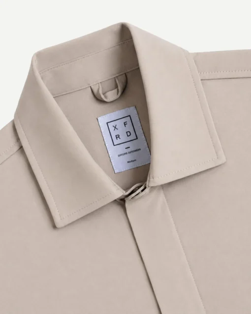 Slate Zip Jacket Beige