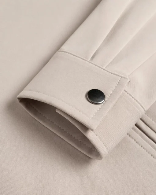 Slate Zip Jacket Beige