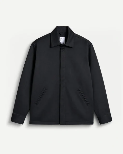 Slate Zip Jacket Black