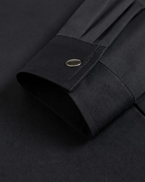 Slate Zip Jacket Black