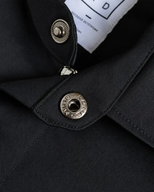 Slate Zip Jacket Black