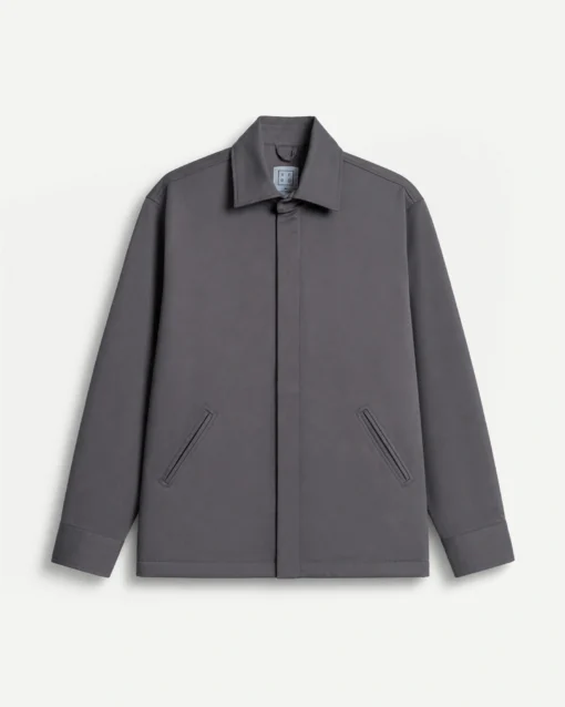 Slate Zip Jacket Dark Grey