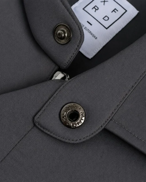 Slate Zip Jacket Dark Grey