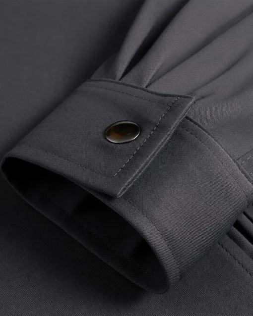 Slate Zip Jacket Dark Grey