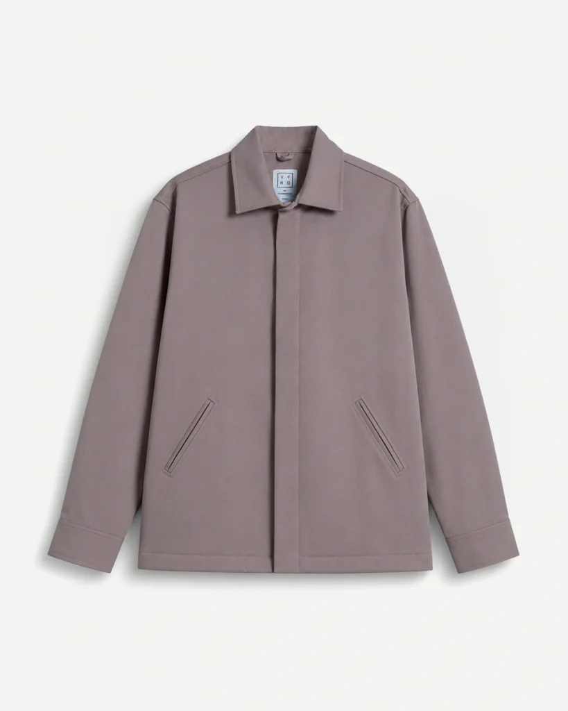 Slate Zip Jacket Taupe