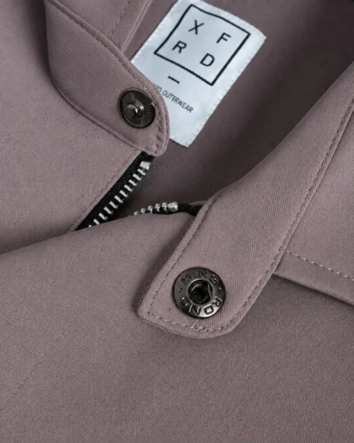Slate Zip Jacket Taupe