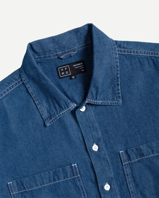 Denim Shirt Indigo Blue