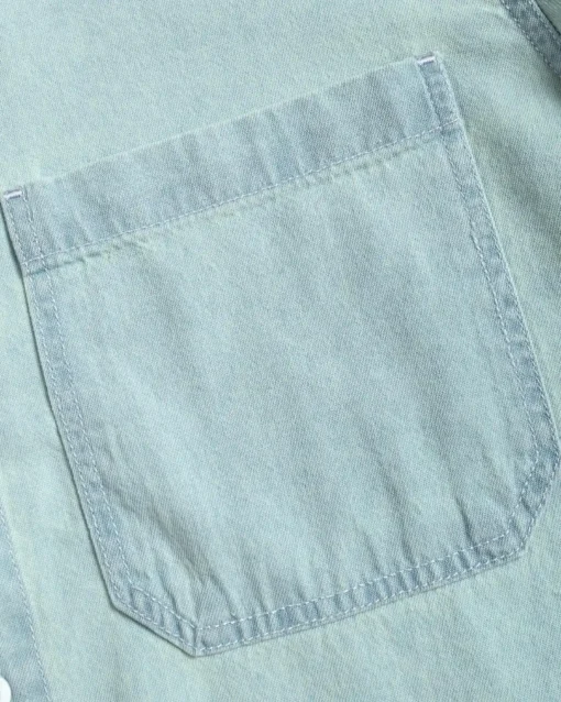 Denim Shirt Washed Blue