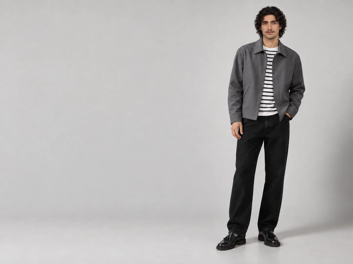 Slate Zip Jacket collection by OXFOORD